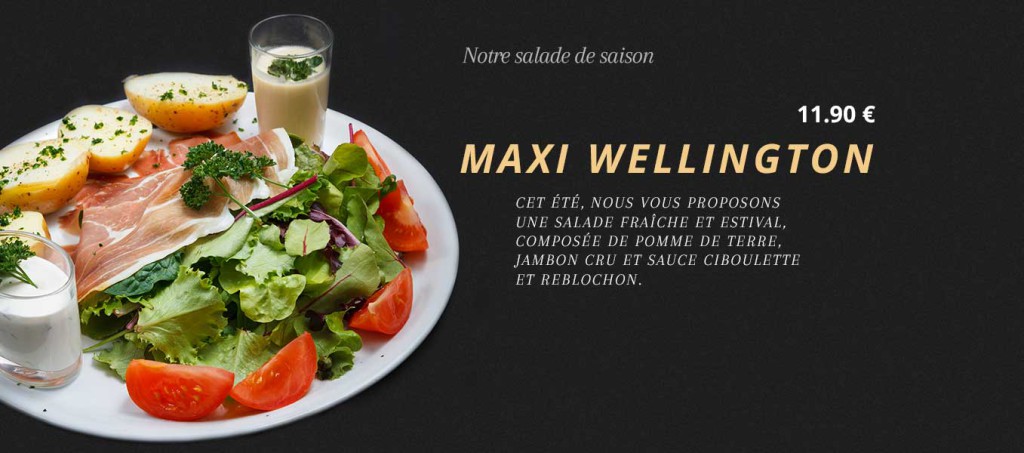 Salade maxi wellington