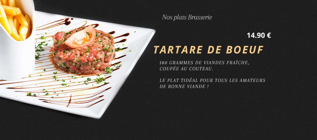 Tartare de boeuf